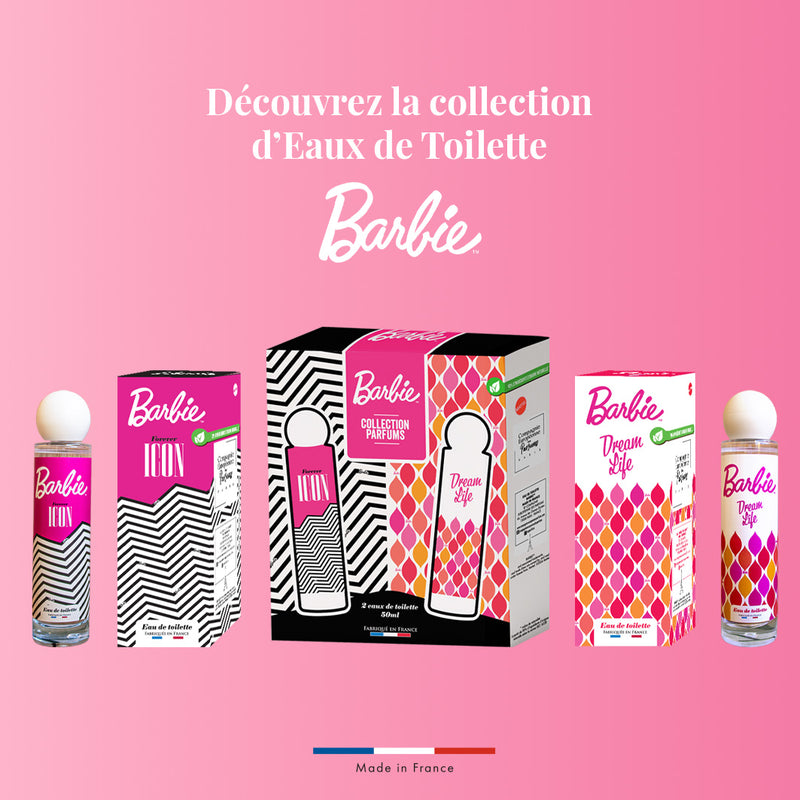 Coffret-parfum duo Barbie Dream Life et Forever Icon