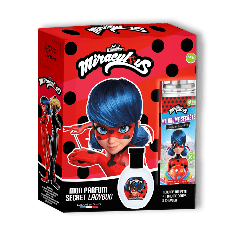 Coffret eau de toilette et brume Miraculous