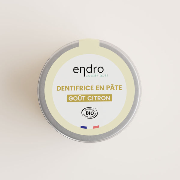 Dentifrice senteur citron