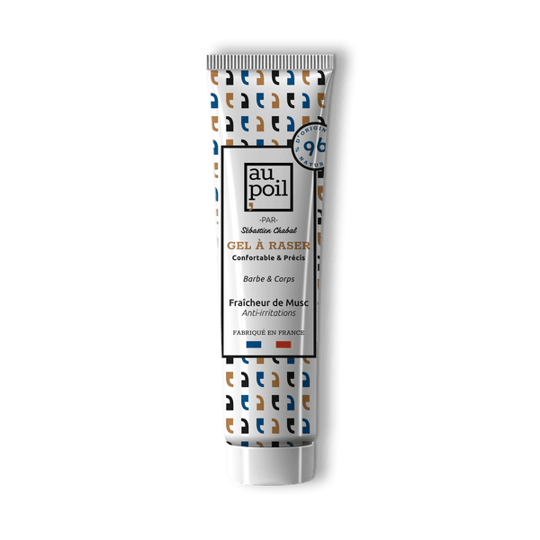 Gel à raser anti-irritations barbe et corps